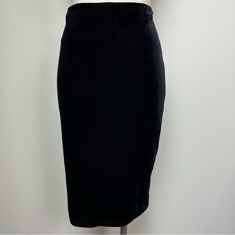 Vince Camuto Stretch Velvet Skirt